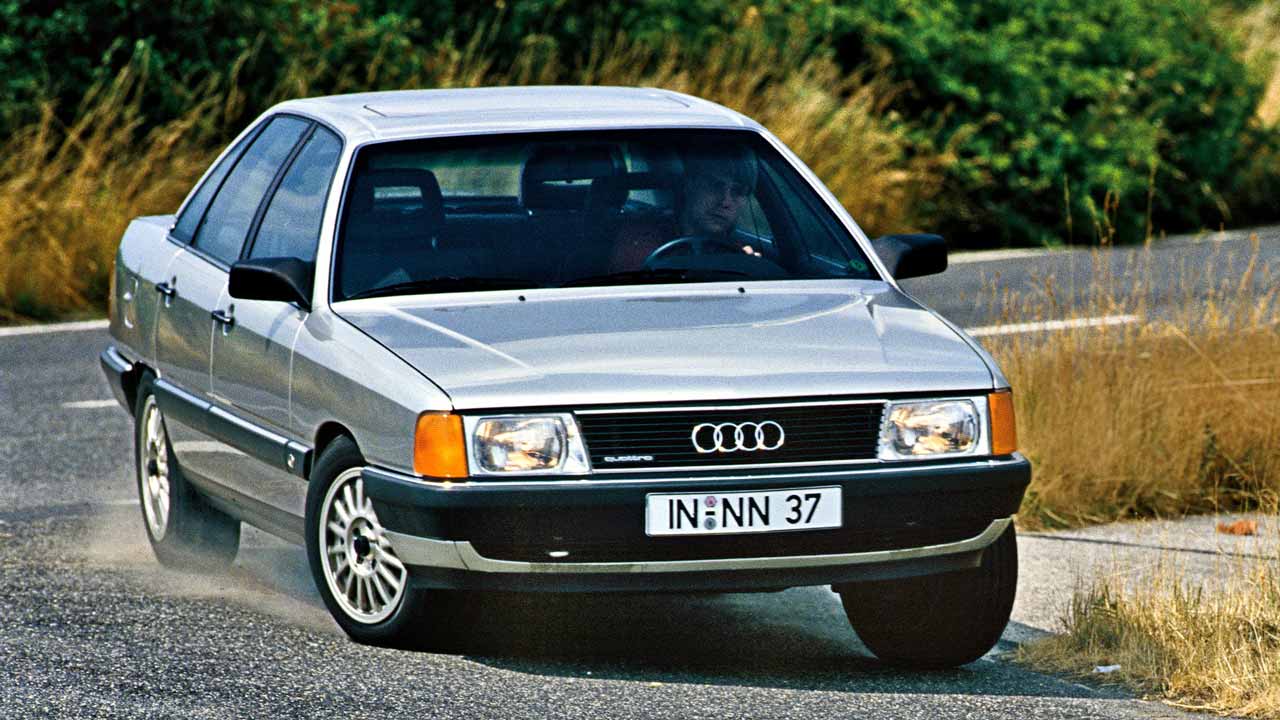 Audi 100 C3 Limousine als langlebiger Klassiker mit verzinkter Karosserie